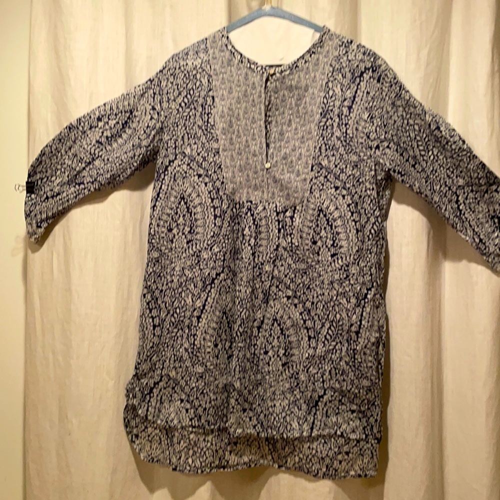 JCrew Summer Tunic Top